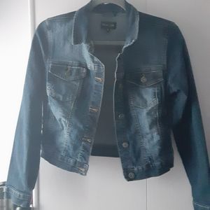 Cropped Jean Jacket